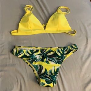 Tropical print Bikini - BRAND NEW